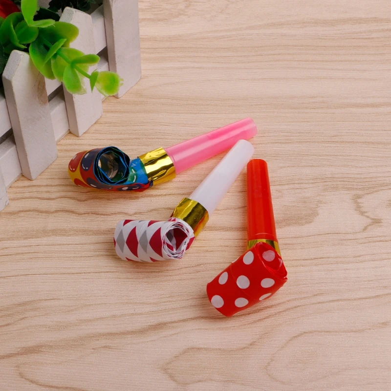 

30Pcs Blowers Blowouts Whistles Birthday Noisemaker Kid Toy Party Supplies Dropshipping