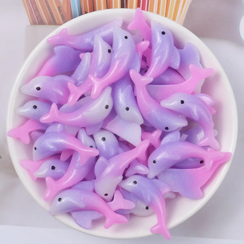 10 шт. Детские аксессуары для волос в виде дельфина | Украшения и