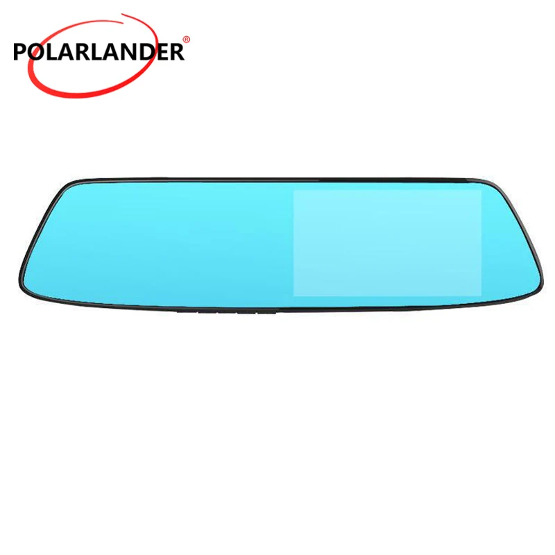 Автомобильное зеркало заднего вида 5 дюймов 1080P HD два объектива с камерой