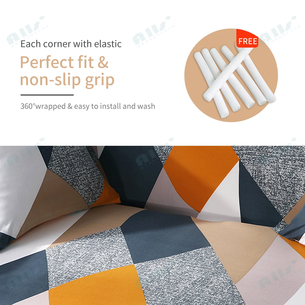 Эластичные Чехлы секционные эластичные для дивана в гостиную L-образный чехол