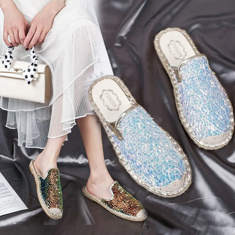 Gioio Ladies' single shoes sweet flat shoes flowers Chinese style Women slippery Fashion Low Heels Mujer White shoes