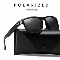 ymt04446 mens square frame polaroid sun glasses rectangle tr90 polarized driving sunglasses oculos de sol driver goggles uv400
