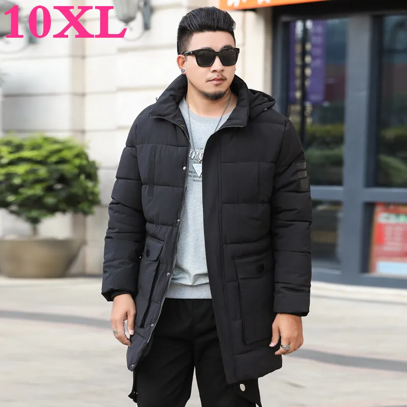 Женская зимняя парка с капюшоном размеры до 10XL 9XL 8XL | Мужская одежда