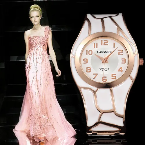 

Часы женские кварцевые под золото 18 карат