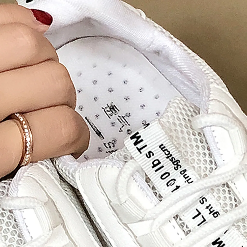 Женские кроссовки женская обувь для отдыха дышащая сетчатая с вырезами