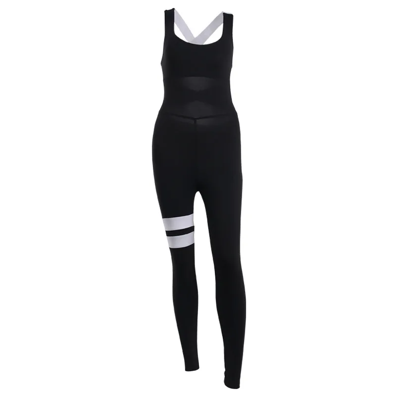 

Ogilvy Mather Sexy Bandage Sports Jumpsuits Women Fitness Sets Running Swimming Gym Tights Athlete Jogging Women's Jumpsuit