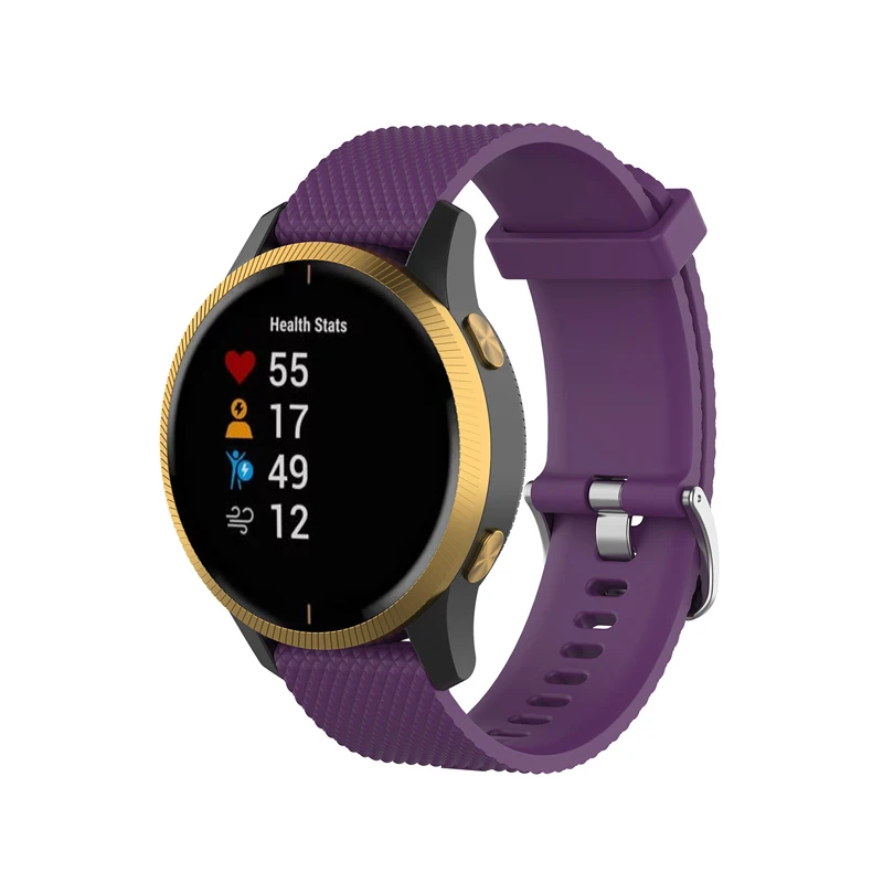 Мягкий сменный силиконовый ремень для Garmin Vivoactive 4S Vivoactive 4 умный Браслет для Garmin Venu Watch band