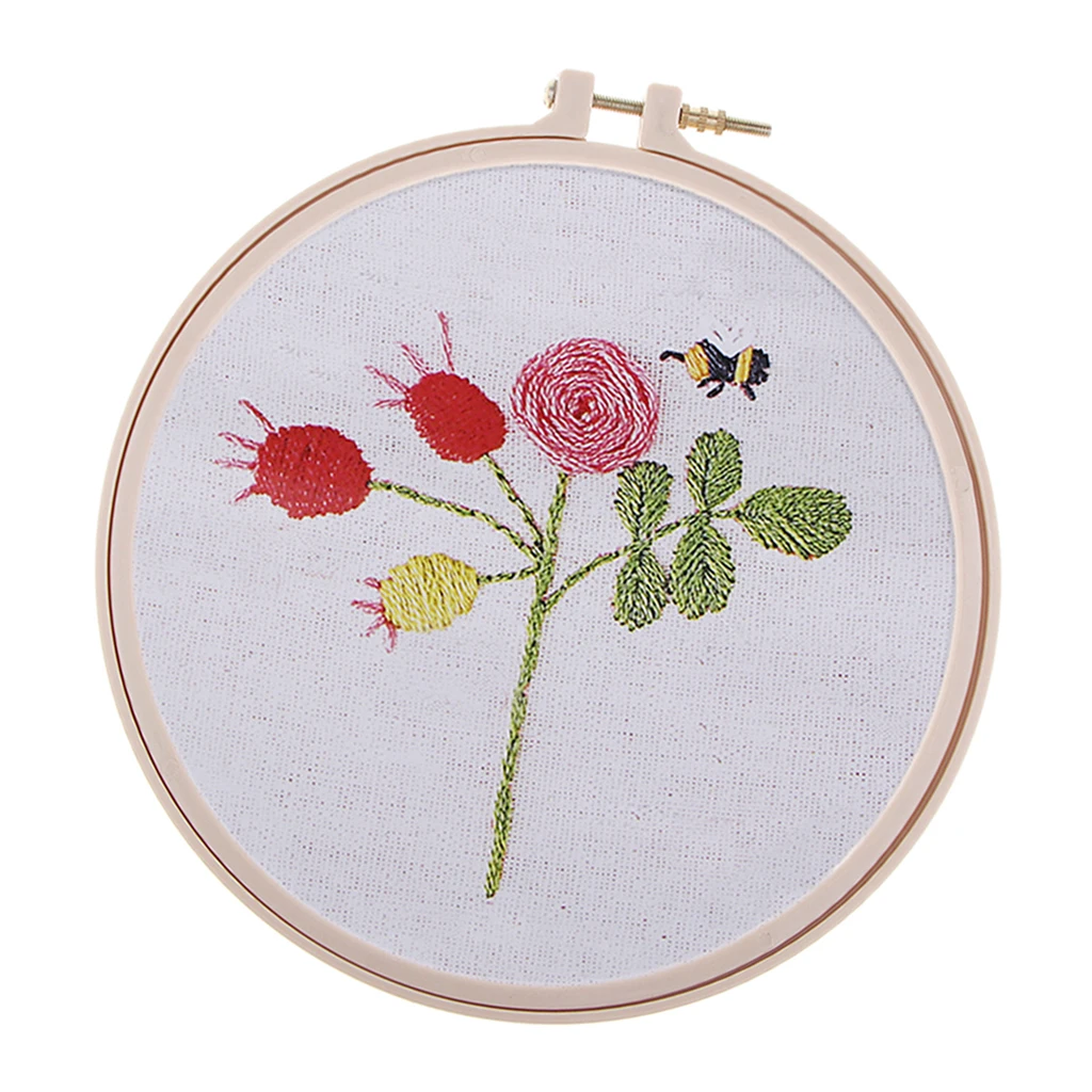 Набор для вышивки с предварительным принтом набор пробоотбора пчелиным цветком