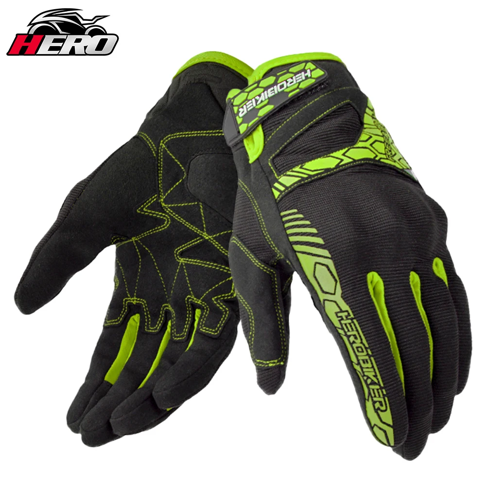 

Брендовые Мотоциклетные Перчатки HEROBIKER, дышащие Мотоциклетные Перчатки Gant для езды на мотоцикле, перчатки для мотокросса с сенсорным экран...