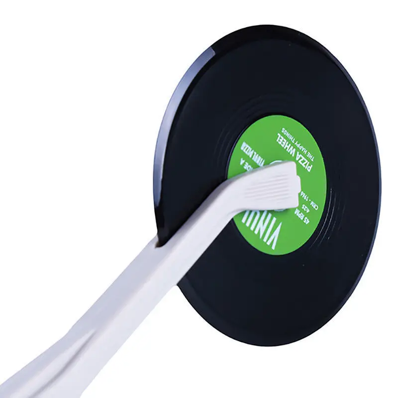 Креативный резак для пиццы с виниловой пластиной крутой проигрыватель записей