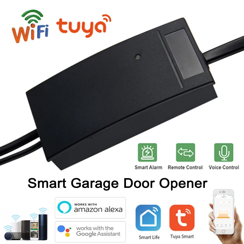 

Tuya WiFi переключатель умный открывалка для гаражных ворот контроллер умный дом работа с Alexa Echo Google Home SmartLife/Tuya не требуется концентратор