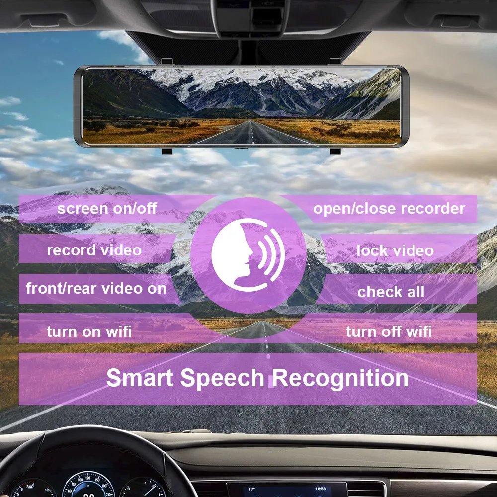 $105.59 HGDO D400 4K Car DVR 12