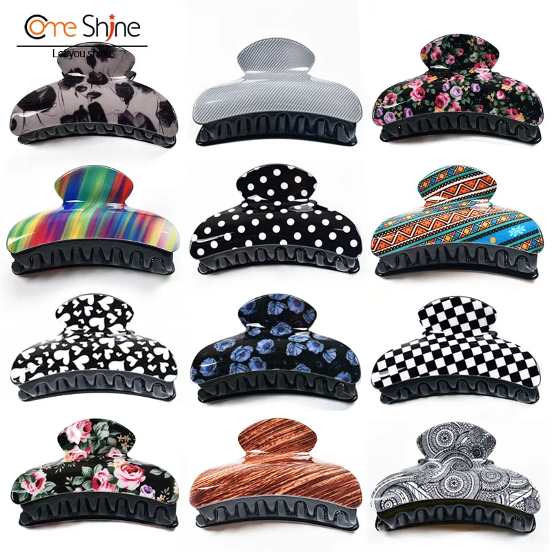 

6 шт./упаковка, женские заколки для волос, 9 см