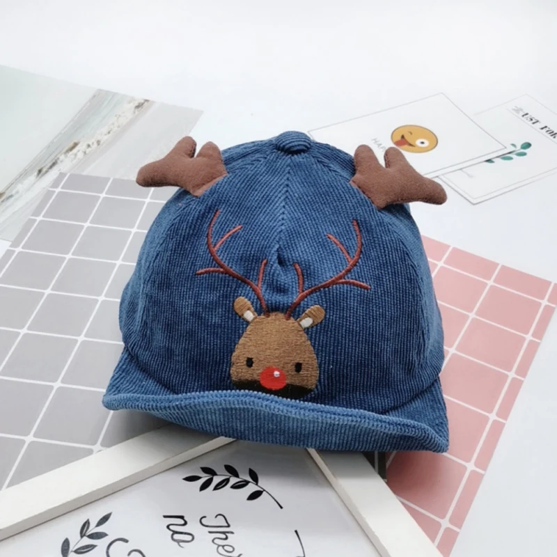New Spring Autumn Baby Baseball Cap Xmas Fawn Boys Caps Fashion Toddler Infant Hat Children Kids | Детская одежда и обувь