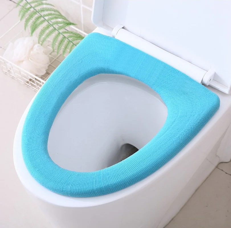 1Pc Removable Soft Strong Elastic Toilet Seat Case Warmer Accessories Pedestal Pan Cushion Washable Covers | Дом и сад
