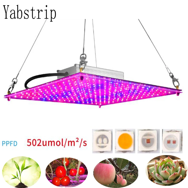 1000W 270LEDs Led Grow Light Full Spectrum with IR/UV Quantum Edition For Indoor VEG Bloom Plant Flowers Growing Lamp Phytolamp