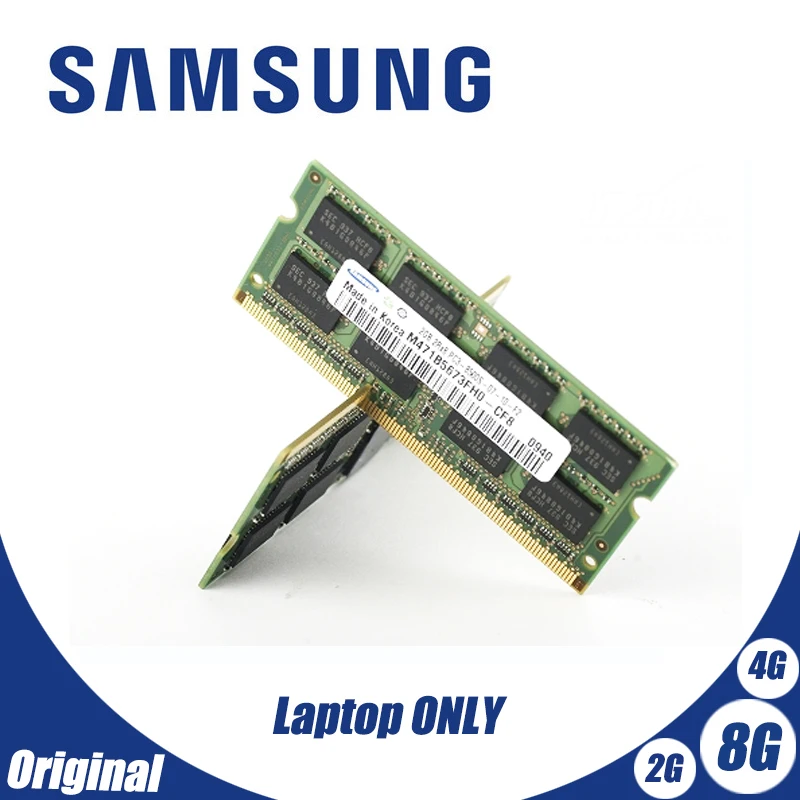 Память samsung для ноутбука 2 ГБ 4 8 2G 4G PC2 PC3 DDR2 DDR3 667 МГц 800 1333 Гц 1600 5300S 6400 8500 10600