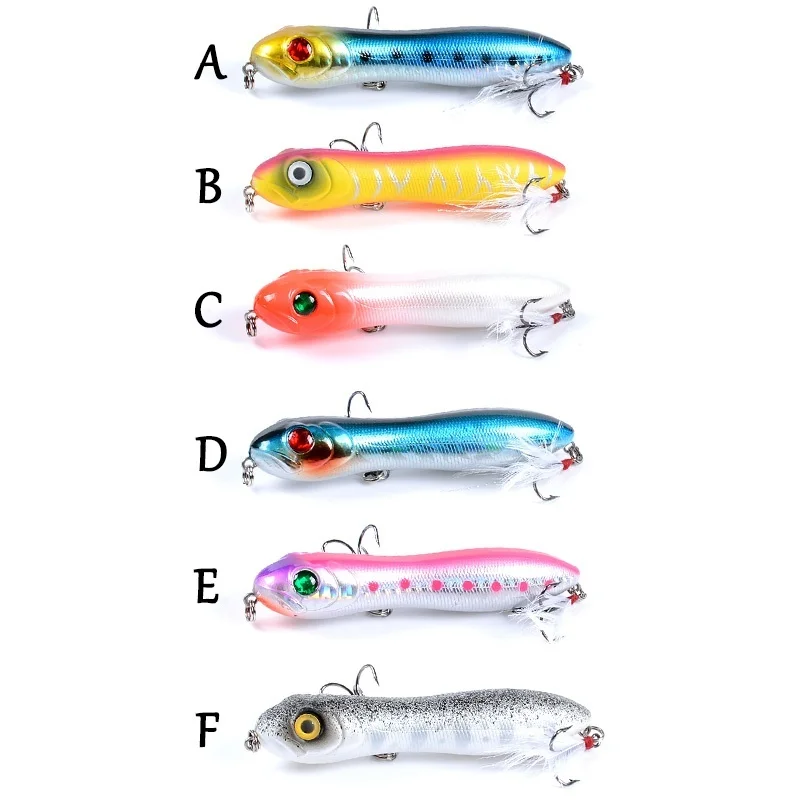 Ankeyeng 6 шт. искусственная Реалистичная змеиная наживка плавающая приманка для