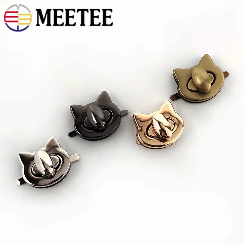 2/5/10 шт 25X28mm Meetee Сумки из натуральной кожи сумка замки пряжки с поворотной