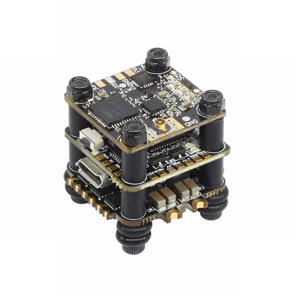 HGLRC FD413 VTX STACK в сочетании с 16x16 2 4S F411 Контроллер полета FD Micro и FD13A BLS 4 1 ESC для FPV