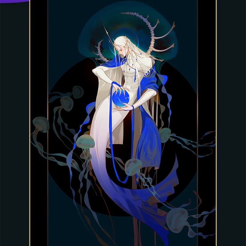 

Anime Games Fantasy Book Lian Yao LY illustration collection planets stars,constellations flowers Themes Art Book