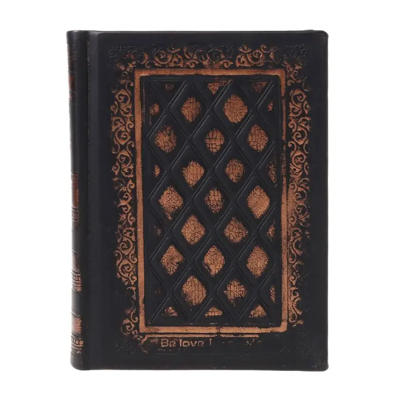

Retro Vintage Journal Diary Notebook Leather Blank Hard Cover Sketchbook Paper Stationery Travel Gift