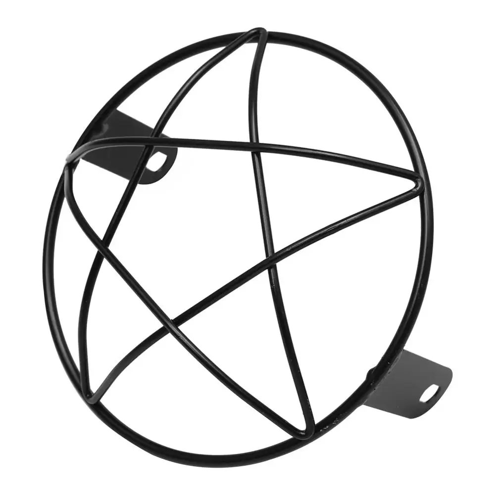 7 &quotУниверсальный кафе гонщик мотоцикл фара Гриль Крышка боковое Крепление Фары