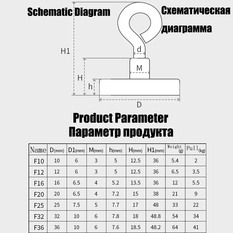 Супермощные магниты для рыбалки неодимовые круглые мощные магнитные крючки