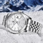 2021 г., Pagani Design, Мужские автоматические часы ведущей марки, деловой стиль, водонепроницаемые, из нержавеющей стали