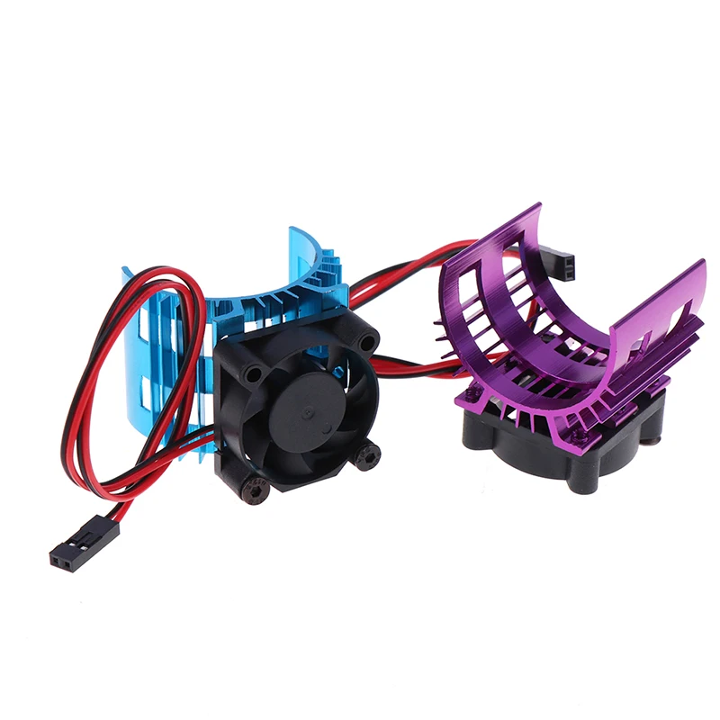 

High Quality RC Parts Electric Car brushless Motor Heatsink Cover + Cooling Fan for 1:10