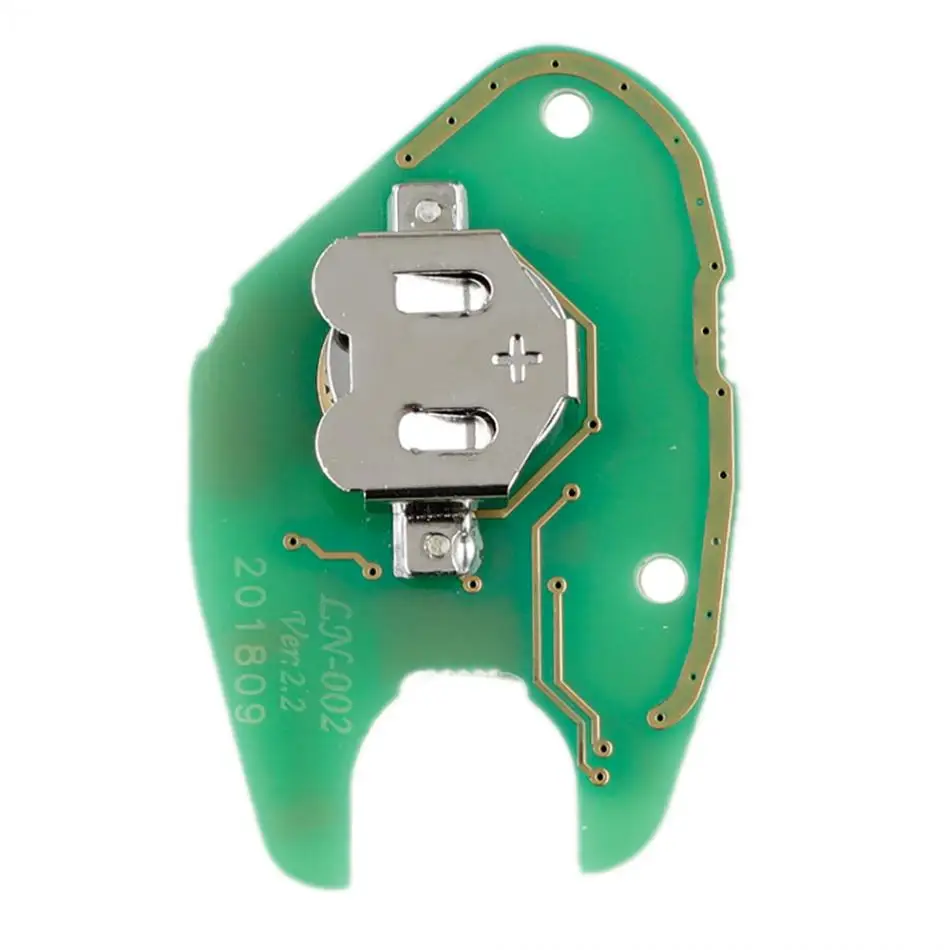 433 МГц 2 кнопки флип Автомобильный Брелок дистанционного управления с ключом