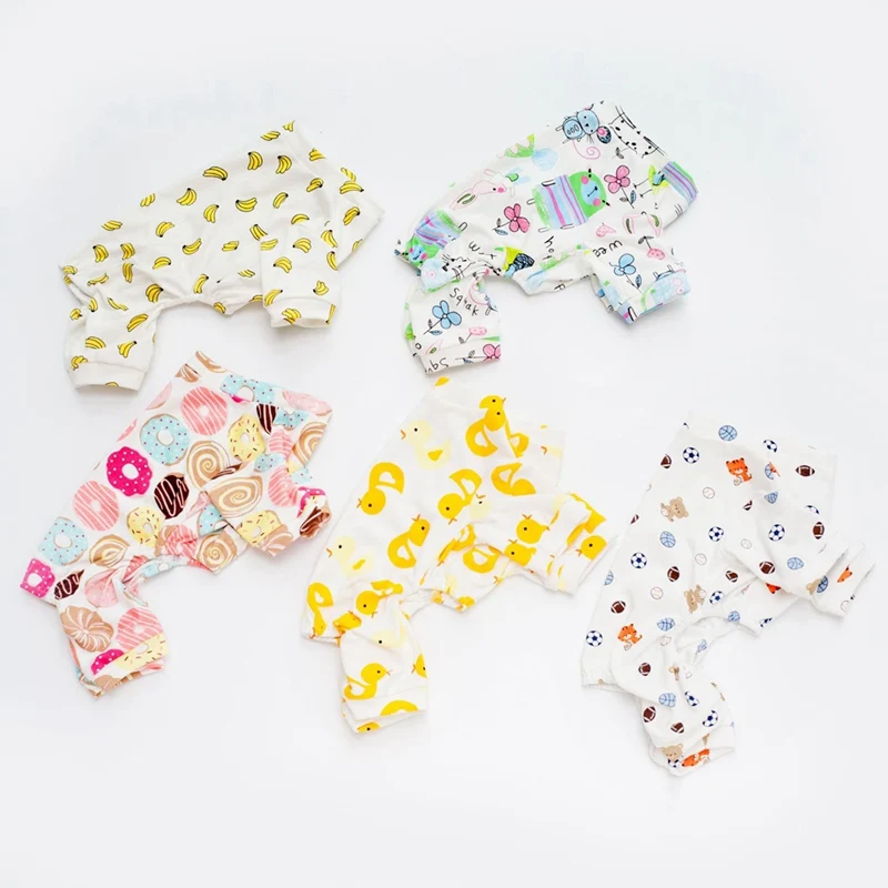 Милая Одежда для собак летняя Пижама комбинезон щенков кошек чихуахуа | Дом и сад