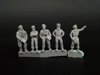 172 scale die cast resin figure world war ii british officer staff officer commander 5 scenes model kit unpainted free shipping