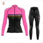 Женская трикотажная одежда для велоспорта, одежда для горных велосипедов raudax, зимняя флисовая одежда для велоспорта, комбинезон для велоспорта, комплект одежды для триатлона, 2022