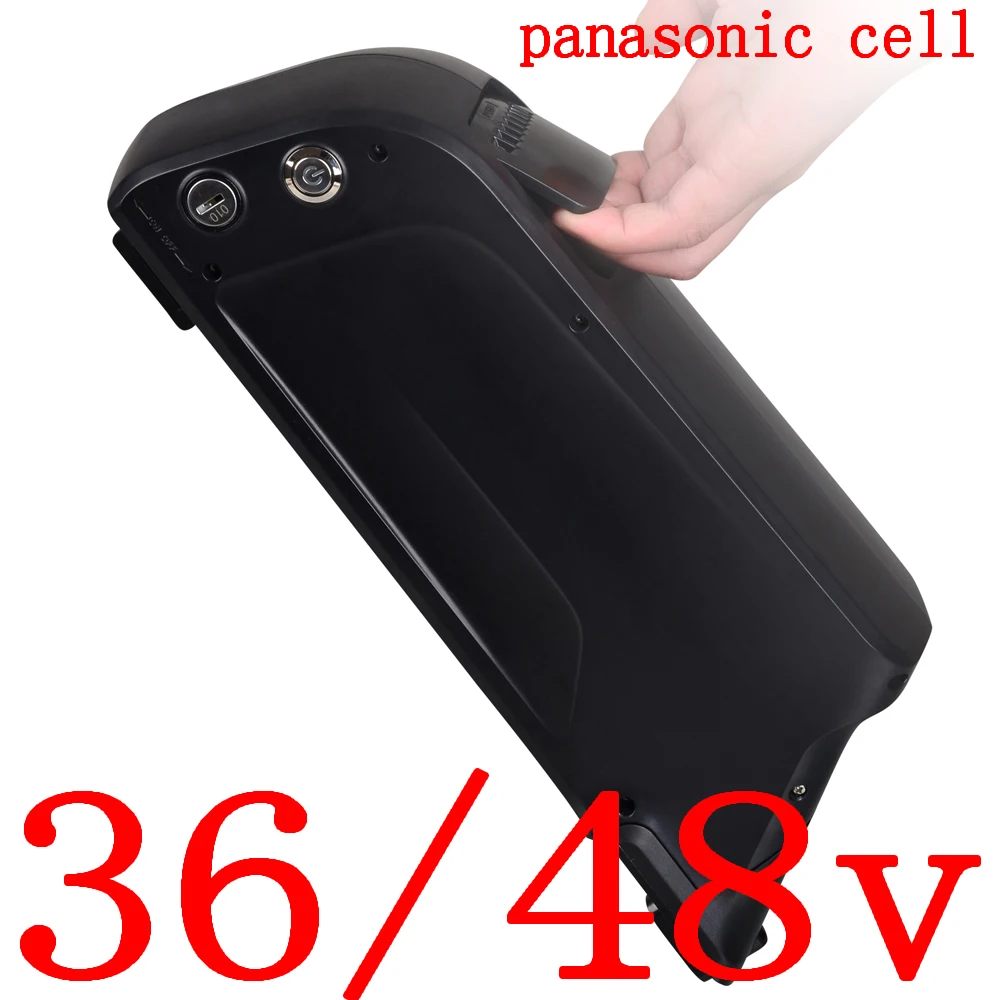 Аккумулятор для электровелосипеда panasonic 18650 36 В 48 52 в 12 Ач 15 17 стандартная батарея