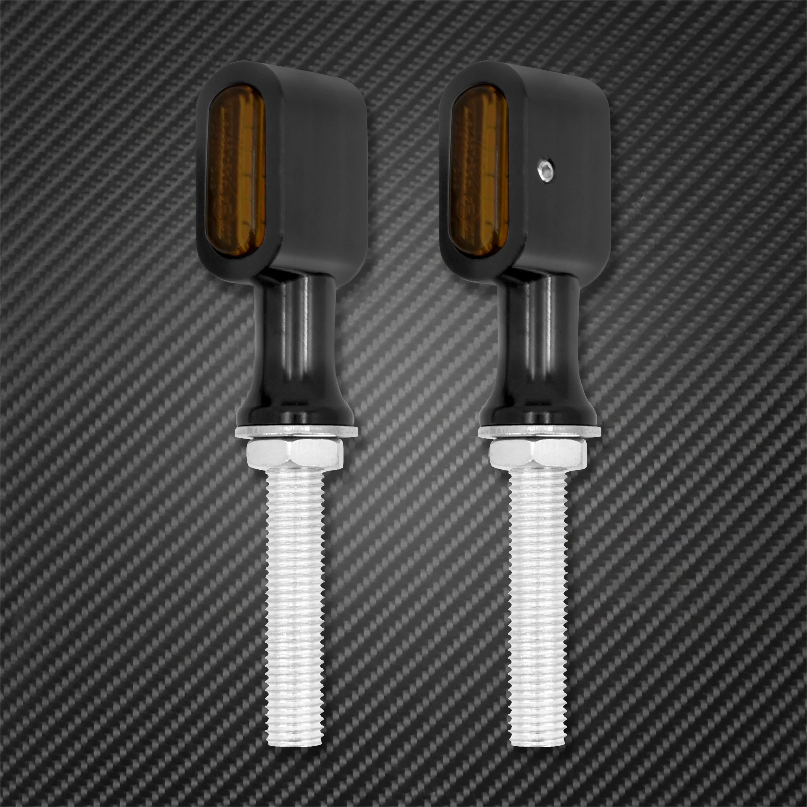 Motorcycle Mini Rear LED E Mark Turn Signal Running Indicator Lamp 4 Wires For Harley Sportster Cafe Racer Touring Dyna Softail |