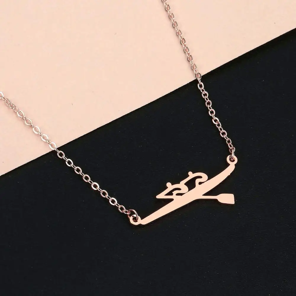 Подвеска Chandler для женщин и девушек ожерелье из нержавеющей стали с подвеской