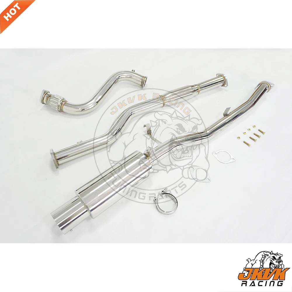 Выхлопная система JKVK RACING Turbo Catback из нержавеющей стали для E30 325 3 series|Выхлопной