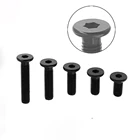 10 шт.лот детали для 3D-принтера M5 низкопрофильные винты M5 * 8101215202530 мм черного цвета M5 низкопрофильные винты