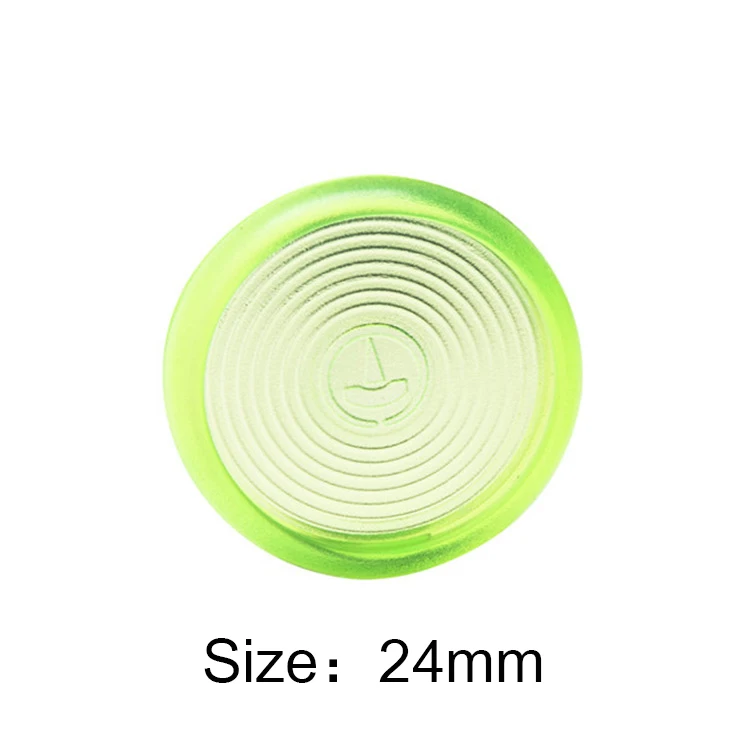 24mm Green 10 шт. 18/24/28 мм Цветной закругленная обвязка диск DIY записная книжка свободное раздвижное кольцо дуги книга Пряжка обруч кольцо для переплета канцелярские принадлежности - Цвет: 24mm Green