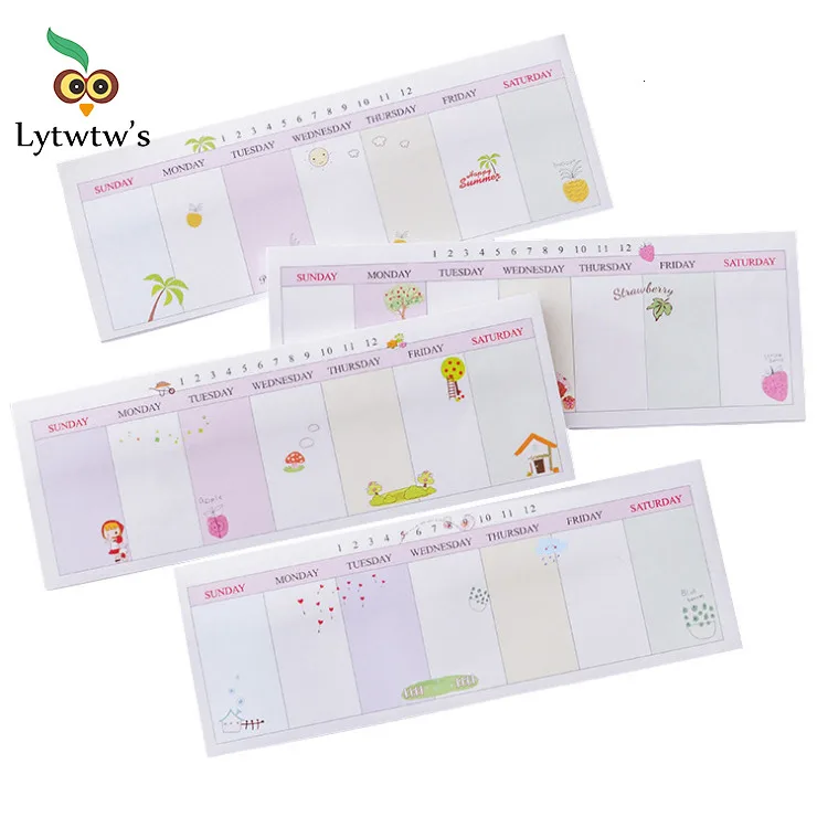 Милый кавайный креативный блокнот для записей канцелярские принадлежности