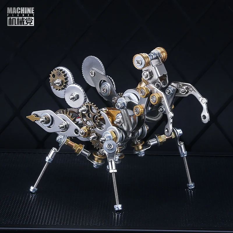 

Metal assembly model mechanical insect mantis assembly kit diy handmade creative ornaments gift for friends