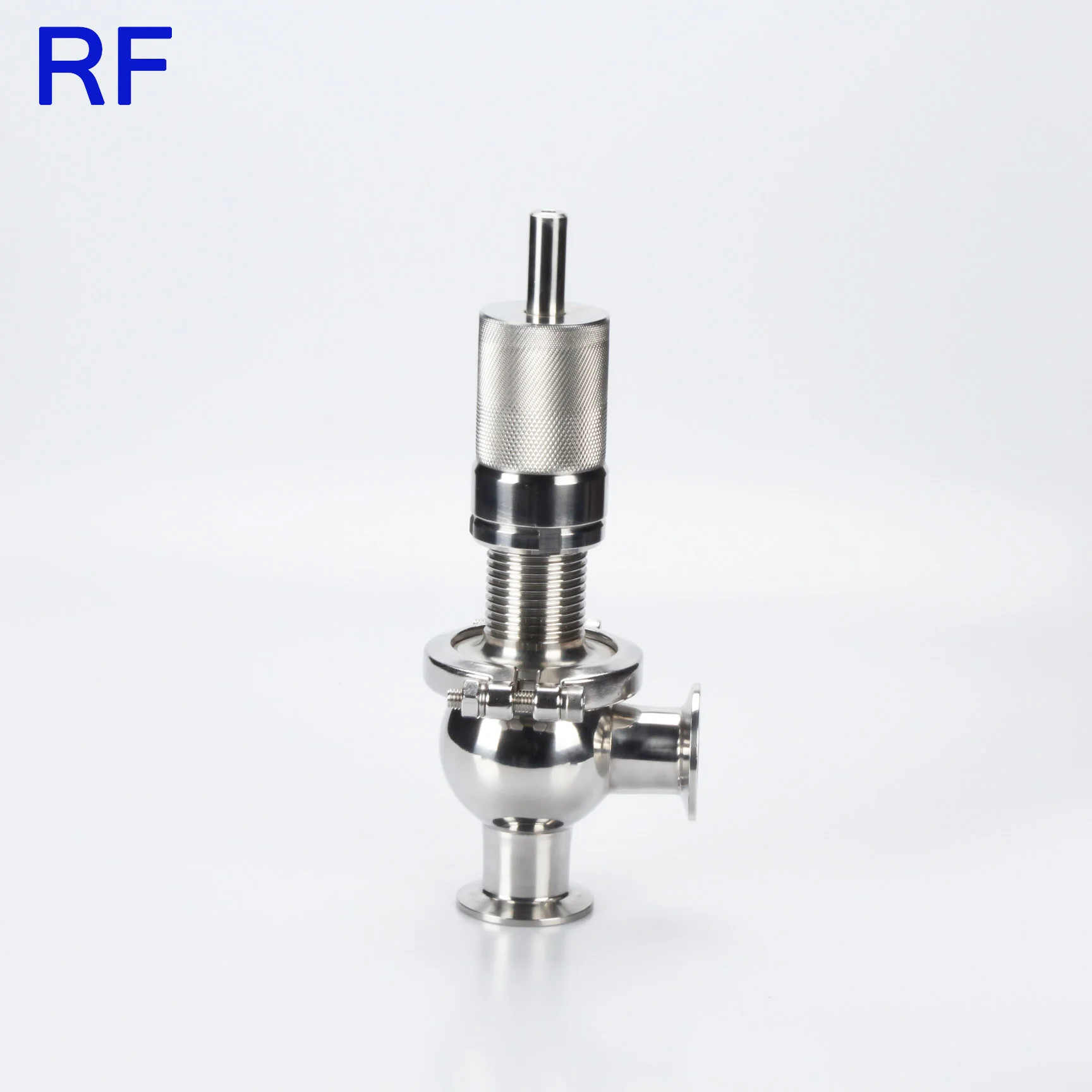 

RF санитарная нержавеющая сталь SS304 1/2 дюйма предохранительный клапан, уменьшающий давление, расширительный клапан