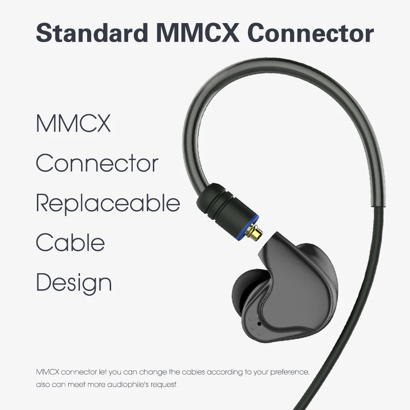 NICEHCK M6 4BA+ 2DD металлические наушники HiFi Hybrid 6 шт в ухо наушники гарнитура монитор наушники с MMCX съемный кабель для наушников