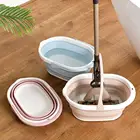 Ведро складное пластиковое прямоугольное, для хранения воды, портативное, ведро для мойки автомобилей