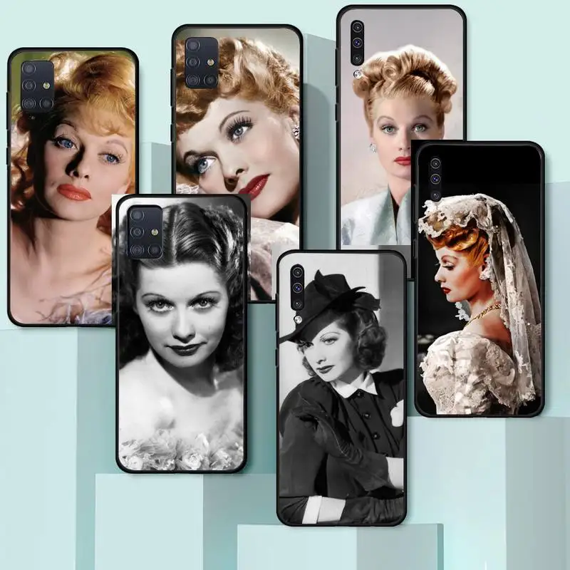

Lucille Ball famous actor Phone Case For Samsung galaxy A S note 10 7 8 9 20 30 31 40 50 51 70 71 21 s ultra plus