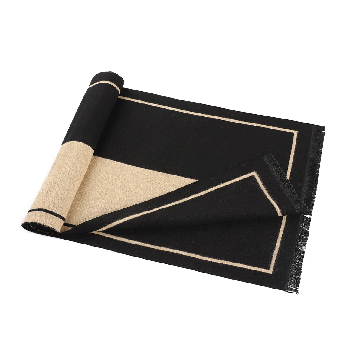 Мужской шарф в Корейском стиле модный пуховой высокого качества Подарочный