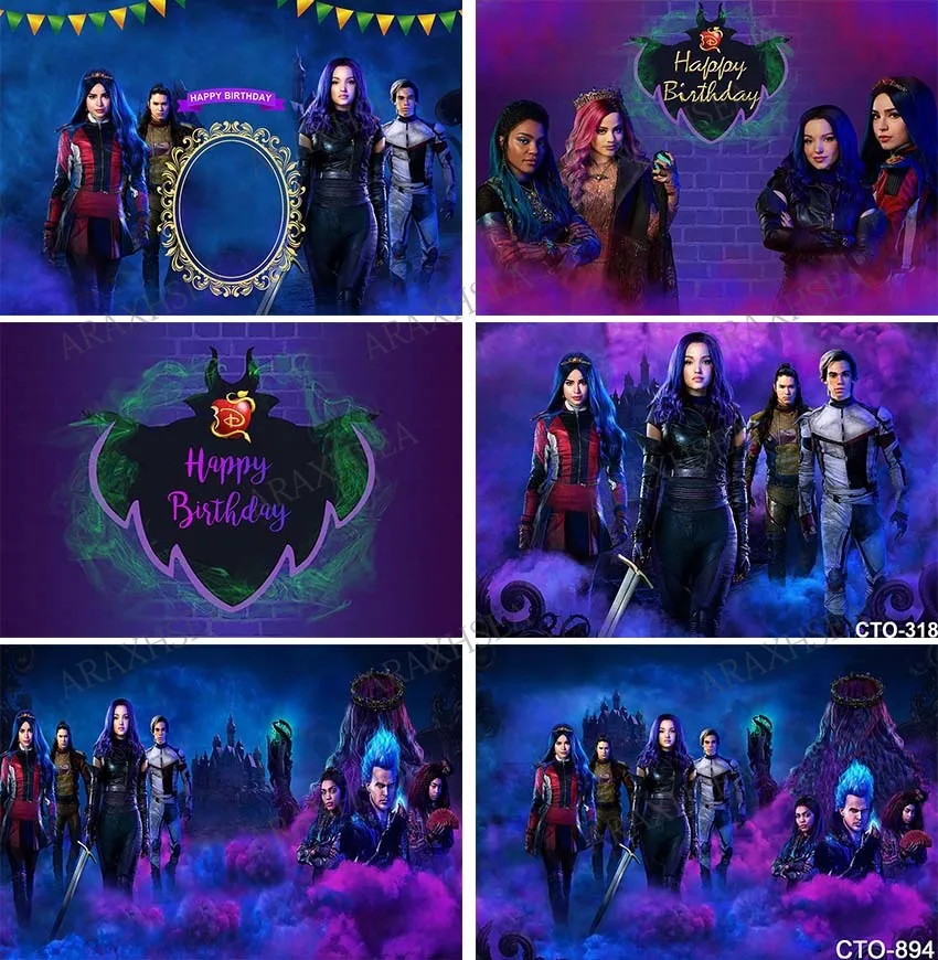 

Fantastic Beauty Warrior Hero Background Boy Birthday Party Decoration 3D Children Photo Photography Studio Digital Backdrop