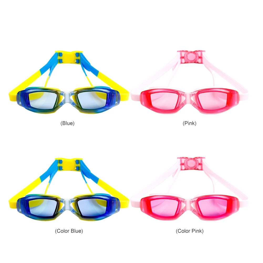 Водонепроницаемые очки для плавания с защитой от ультрафиолета детские дайвинга