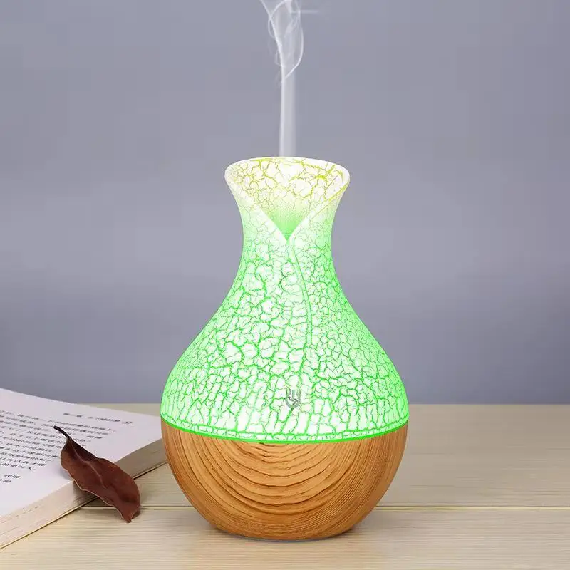 

Aroma Diffuser USB Cool Mist Humidifier Air Purifier Or 10ml Essential Oil For Office Home With 7 Color Change LED Night light